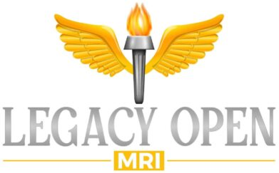Legacy Open MRI logo with winged torch